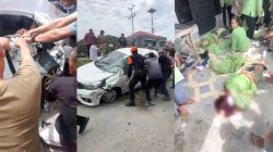 Kecelakaan Maut di Padang, Kereta Api Tabrak Minibus, Siswi SMA Tewas di Tempat