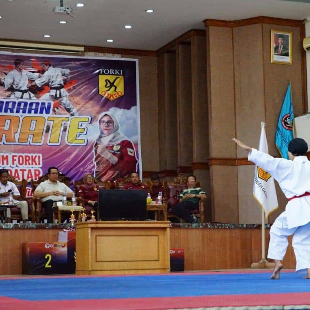 Kejuaraan Karate di Tanah Datar, Wadah Pembinaan Mental dan Fisik, Dukungan Wabup Ahmad Fadly Beri Semangat Atlet