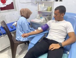 Lapas Terbuka Pasaman Lakukan Donor Darah, Tumbuhkan Solidaritas di HUT ke-80 RI