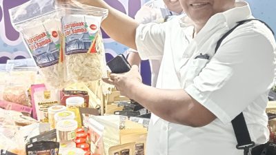 Lapas Terbuka Pasaman Perkenalkan Produk Perdana Keripik Ubi Samba di IPPAFEST Jakarta