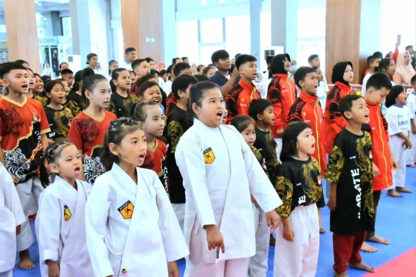 Padang Jadi Saksi Kejuaraan Karate, Ratusan Atlet Bertarung di Kejurprov Shokaido Sumbar