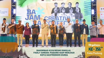 Padang Mantap Menuju Kota Gastronomi Dunia melalui Rakornas ICCN 2025