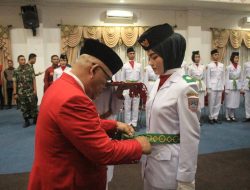 Paskibraka Pasaman Barat Siap Bertugas Kibarkan Sang Merah Putih