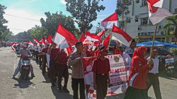 Pawai Alegoris Meriahkan HUT ke-80 RI di Pasaman Barat, Bupati Yulianto Lepas Ribuan Peserta