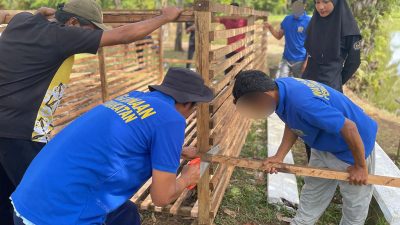 Pembinaan Kemandirian, Lapas Terbuka Pasaman Berhasil Produksi Keramba Ikan Siap Pakai