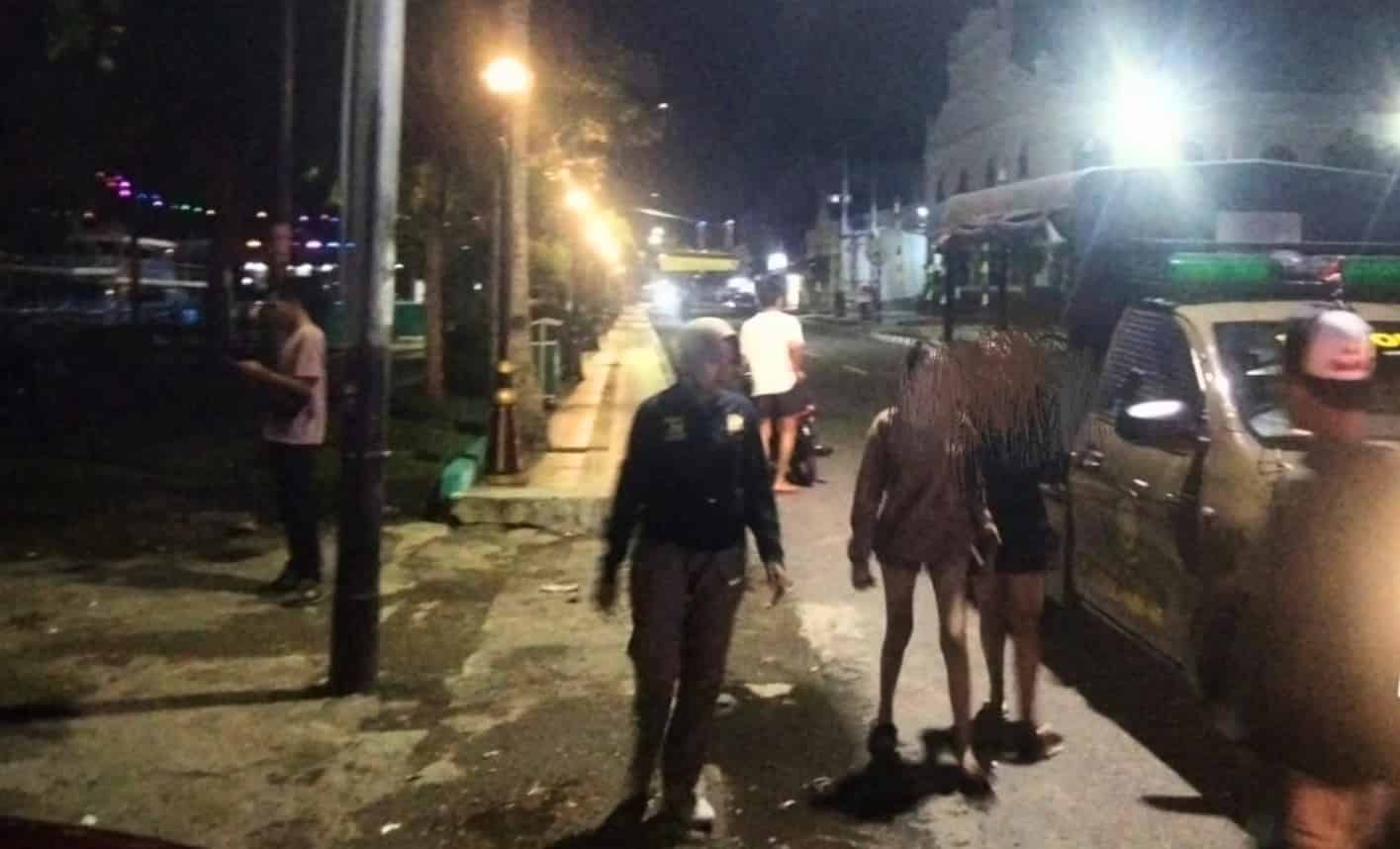 Penertiban Dini Hari, Satpol PP Padang Amankan Sejumlah Remaja di Batang Arau