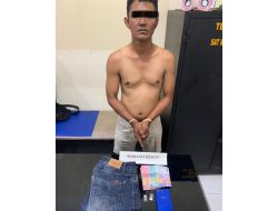 Pengedar Sabu Ditangkap di Tepi Pantai Tiku, Polisi Sita Barang Bukti