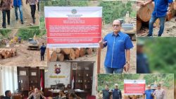 Penyegelan Kayu di Solok, Ternyata Lokasi Adalah Tanah Ulayat Syamsir Dahlan, Bukan Hutan Lindung