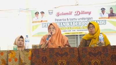 Peran Sentral Kader Posyandu Pasaman Barat, Ny. Gusmalini Dorong Data Akurat untuk Kebijakan Tepat Sasaran