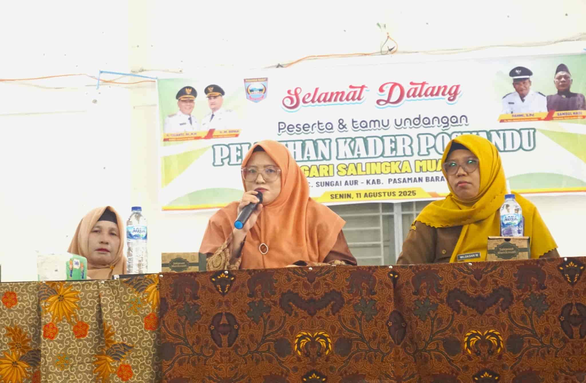 Peran Sentral Kader Posyandu Pasaman Barat, Ny. Gusmalini Dorong Data Akurat untuk Kebijakan Tepat Sasaran