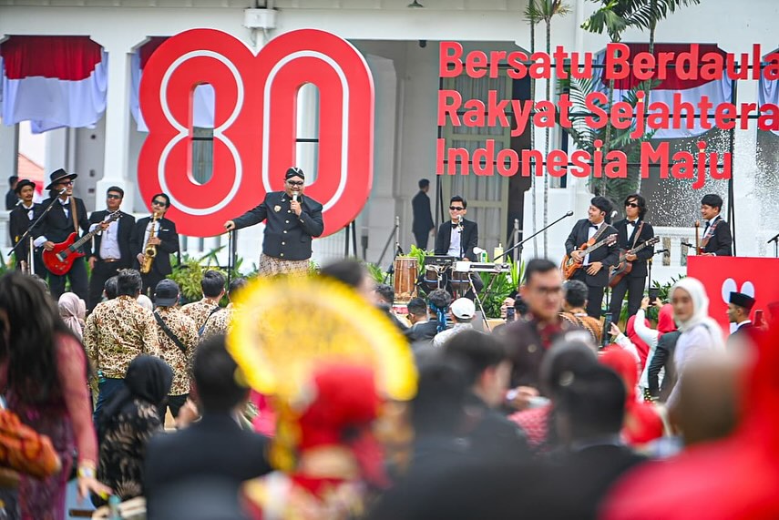 Perayaan Kemerdekaan RI di Istana Merdeka, Pesta Rakyat Unjuk Kebersamaan Pemimpin dan Warga
