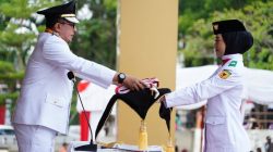 Peringatan HUT Kemerdekaan RI ke-80 di Tanah Datar Berlangsung Khidmat, Bupati Eka Putra Pimpin Upacara di Lapangan Cindua Mato