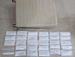 Polda Riau Gagalkan Penyelundupan Sabu 13 Kg, Kurir Ditangkap di Bandara dan Kontrakan