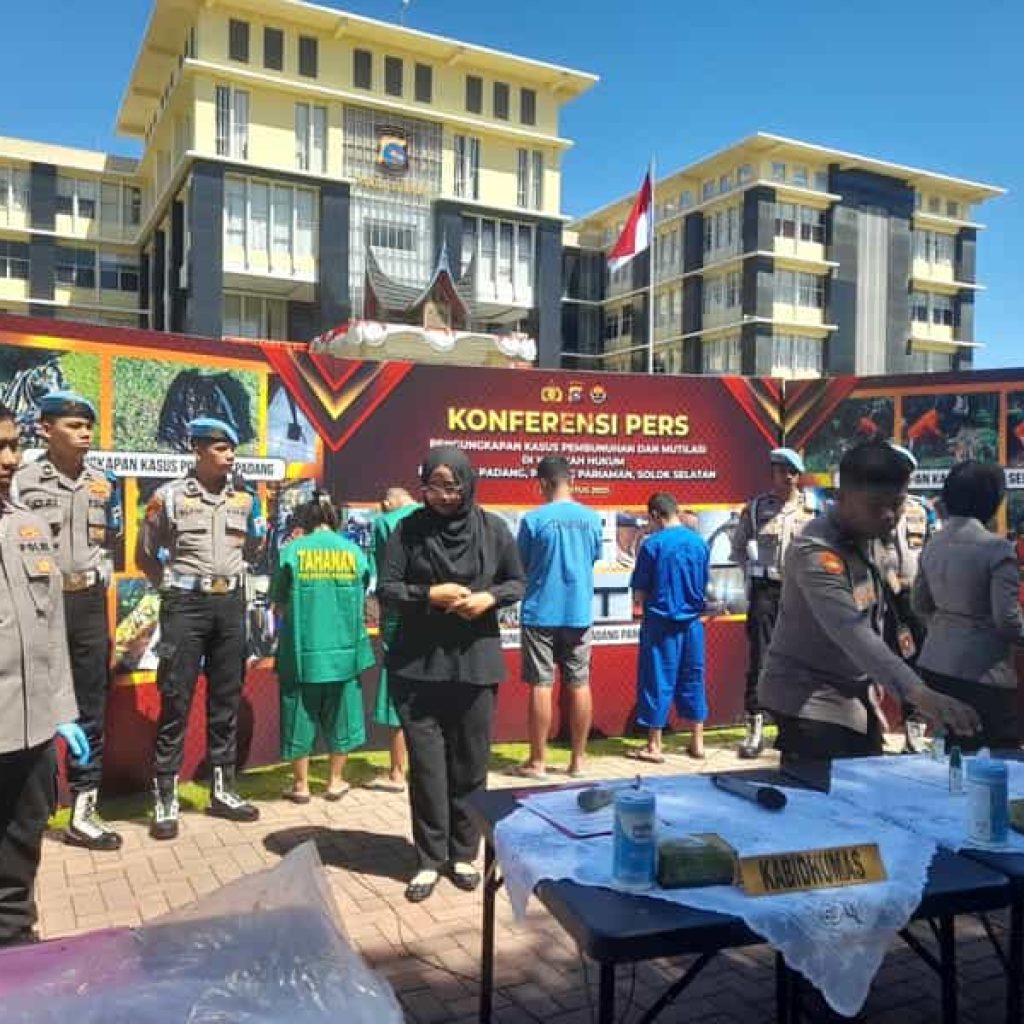 Polda Sumbar Bongkar Kasus Pembunuhan Berantai di Padang Pariaman, Tiga Perempuan Jadi Korban