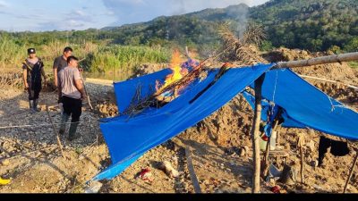 Polda Sumbar dan Polres Jajaran Tingkatkan Upaya Pemberantasan Tambang Emas Ilegal