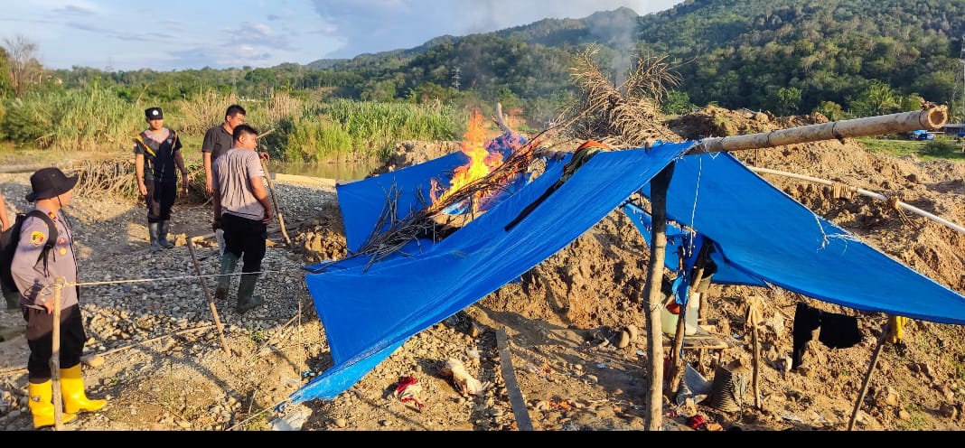 Polda Sumbar dan Polres Jajaran Tingkatkan Upaya Pemberantasan Tambang Emas Ilegal