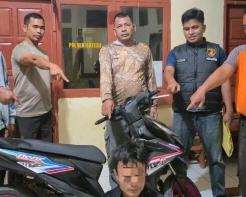 Polisi Ringkus Pencuri Motor di Batang Kapas Setelah Buron Dua Bulan