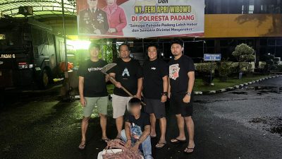 Polisi Tangkap Pelaku Pencurian Kabel Tower di Padang, Kerugian Capai Rp50 Juta