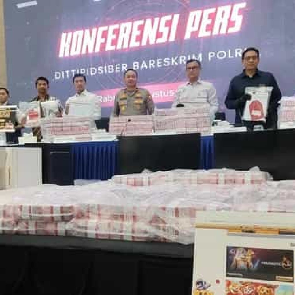 Polri Blokir Ratusan Rekening dan Bekukan Dana Miliar Rupiah Terkait Perjudian Online