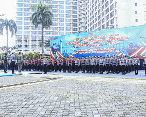 Polri Siap Hadapi HUT RI ke-80, Kerahkan 9.035 Personel untuk Pengamanan di Ibu Kota