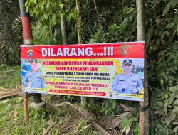 Polsek Sungai Rumbai Ajak Warga Stop Tambang Ilegal di Sungai Batanghari