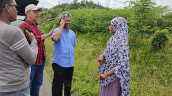 Sempat Cekcok, Pemasangan Plang Tanah 22 Hektare di Kawasan UIN Sungai Bangek Padang Tetap Lancar
