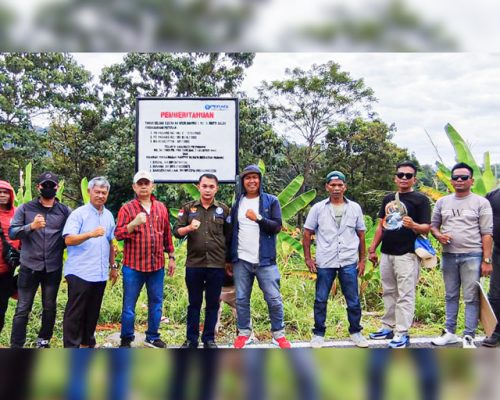Sengketa Tuntas, Kuasa Hukum Pasang Plang Tanah 22 Hektare di Kawasan Kampus UIN Sungai Bangek Padang