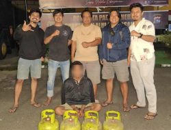 Tim Klewang Polresta Padang Tangkap RM Alias Bogal, Pencuri Tabung Gas Elpiji di Warung Lontong