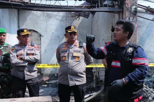 Tim Labfor dan Inafis Selidiki Kebakaran Pasar Payakumbuh untuk Ungkap Titik Api