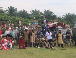 Wabup Dharmasraya Leli Arni Hadiri Lomba Solo Song dan Lepas Pawai HUT RI ke-80