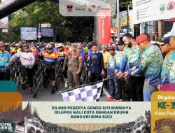 Wali Kota Padang Lepas Gowes Siti Nurbaya Adventure IX, 30 Ribu Peserta Padati Jalanan