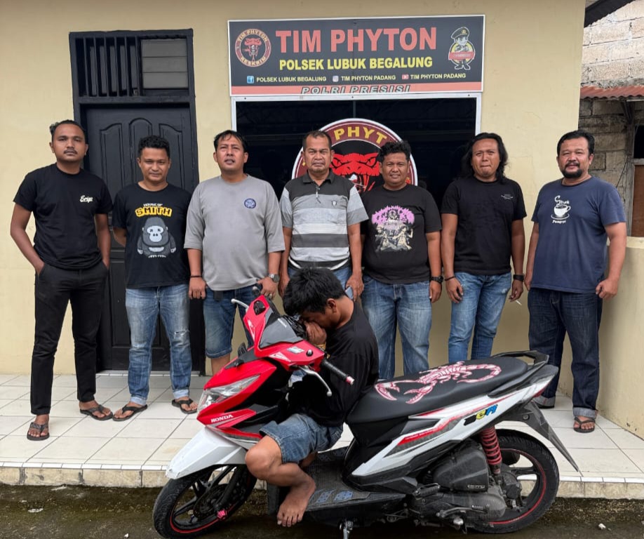 Curanmor di Pegambiran Terungkap, Pemuda Pampangan Ditangkap Polisi