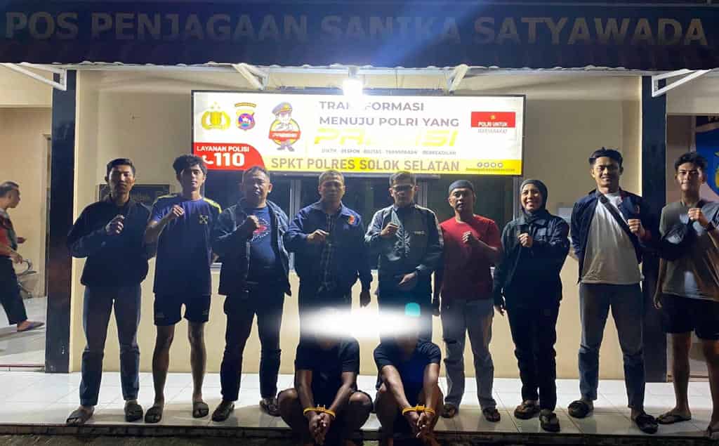 Dua Bandar Narkoba DPO Sejak Januari 2025 Dibekuk di Padang, Polres Solok Selatan Perkuat Komitmen Berantas Narkotika