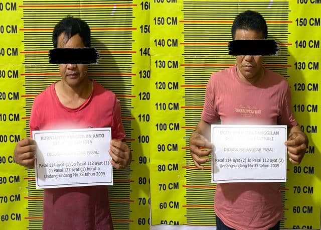 Dua Pengedar Sabu di Solok Selatan Ditangkap, Polisi Amankan 16,5 Gram Sabu