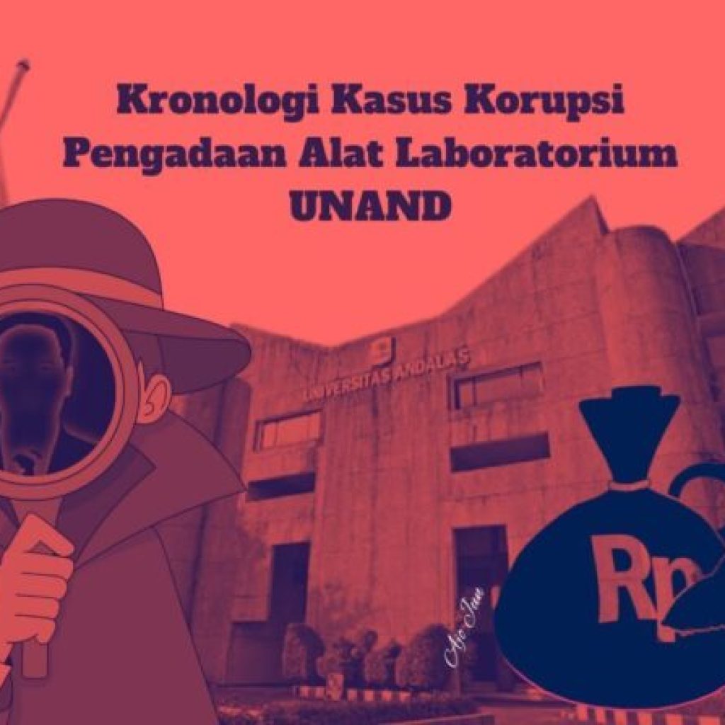 Dugaan Korupsi Alat Laboratorium UNAND 12 Tersangka Termasuk Guru Besar dan Pejabat Aktif