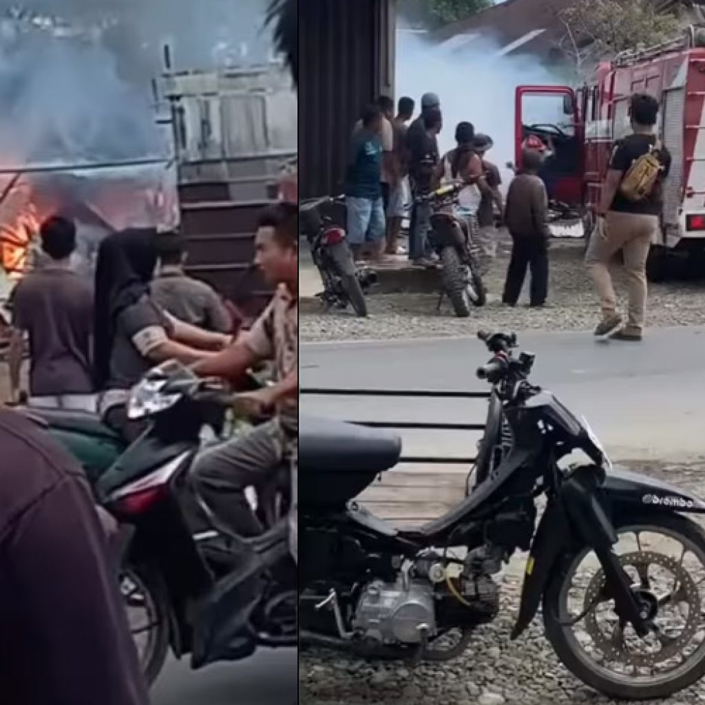 Gudang Karton di Pasaman Barat Hangus, Rugi Ratusan Juta