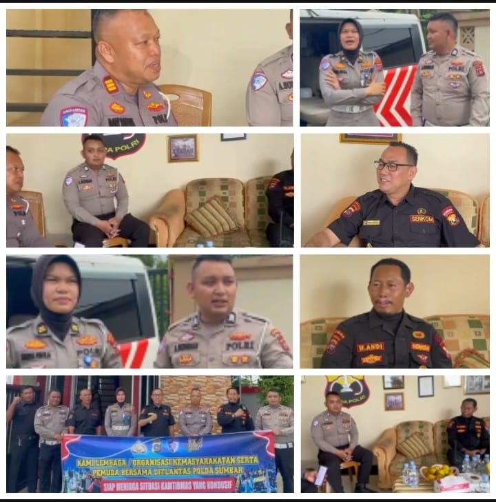Dirlantas Polda Sumbar Apresiasi Peran SENKOM: Kolaborasi Kunci Keamanan Sumatera Barat