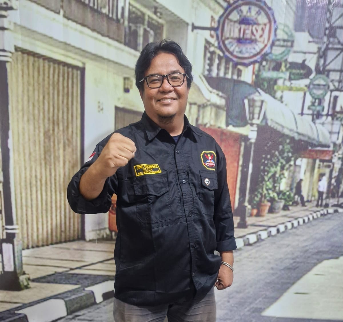 Ketua DPC GRIB JAYA Kota Padang, Joni Iskandar
