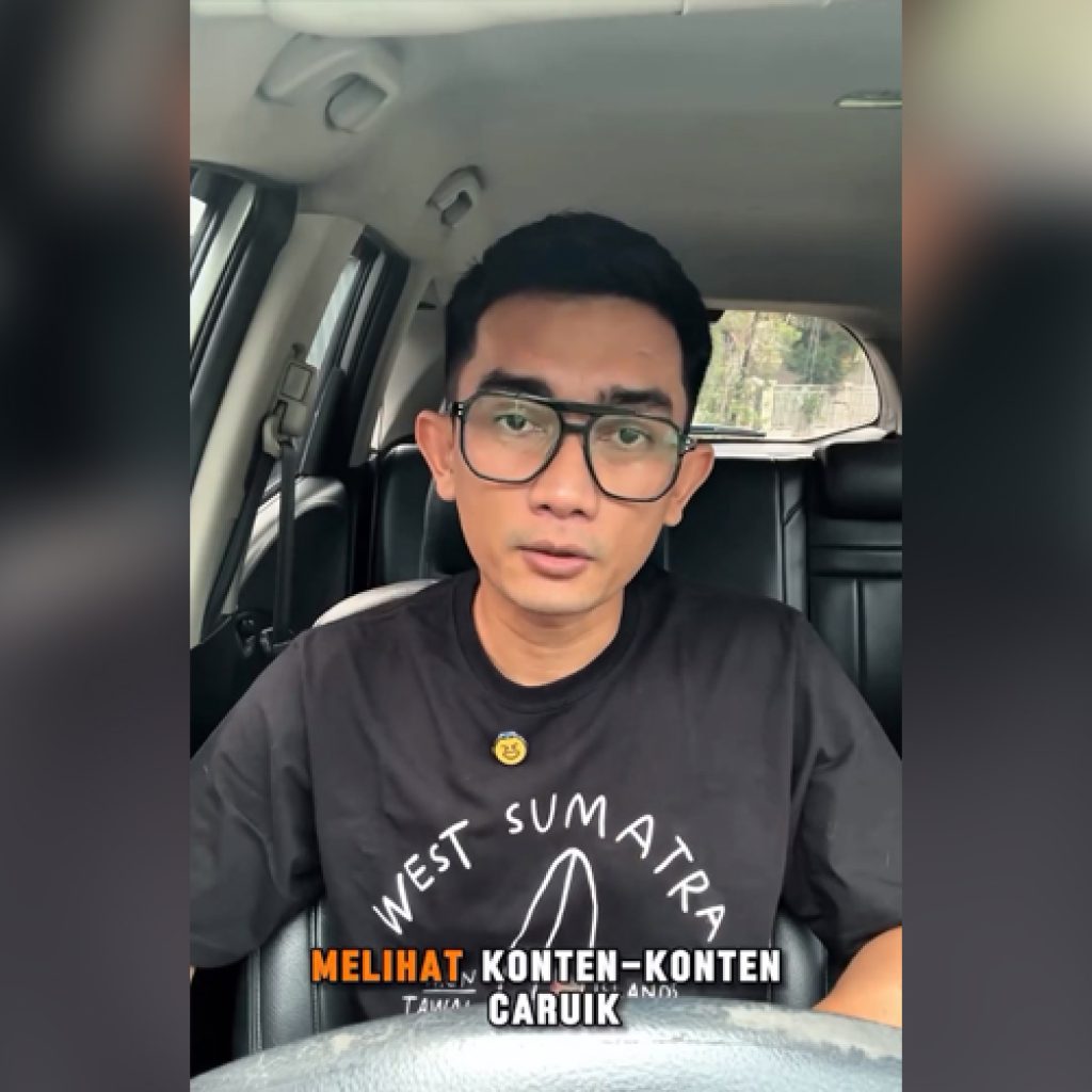Konten Caruik Minang di Medsos Resahkan Warga, Anak Muda Angkat Suara