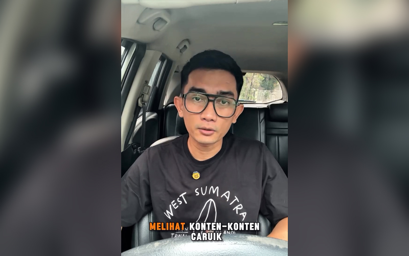 Konten Caruik Minang di Medsos Resahkan Warga, Anak Muda Angkat Suara