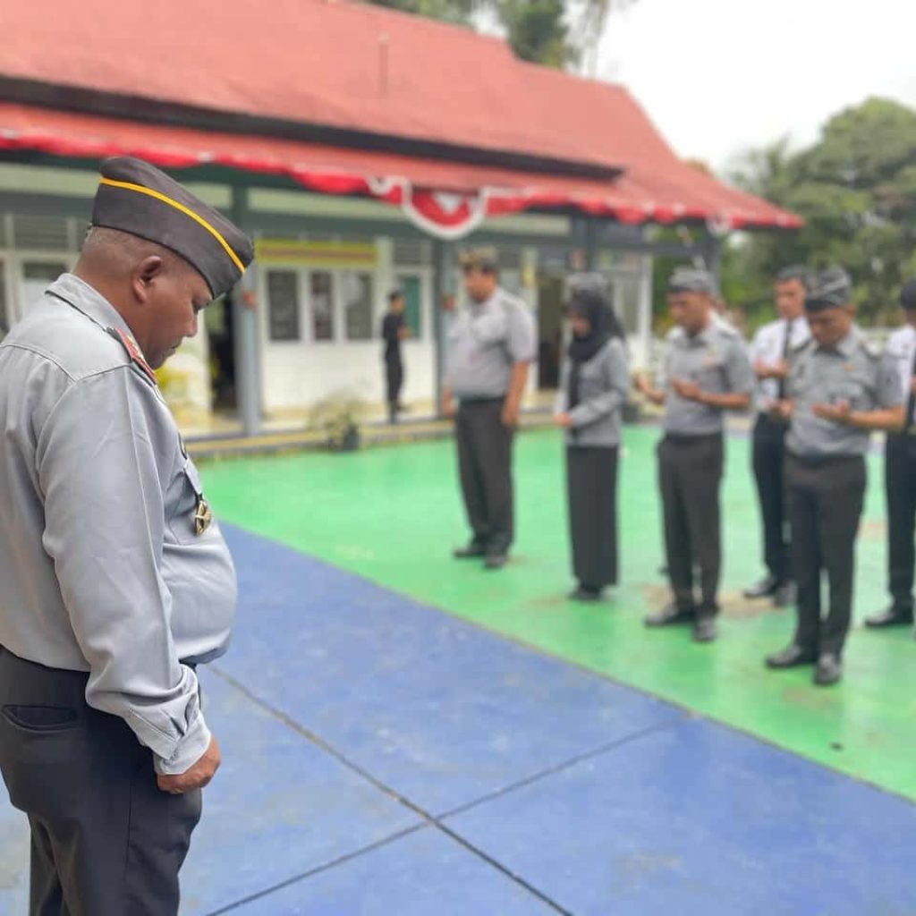 Lapas Terbuka Pasaman Gelar Apel dan Doa Bersama untuk Keselamatan Bangsa