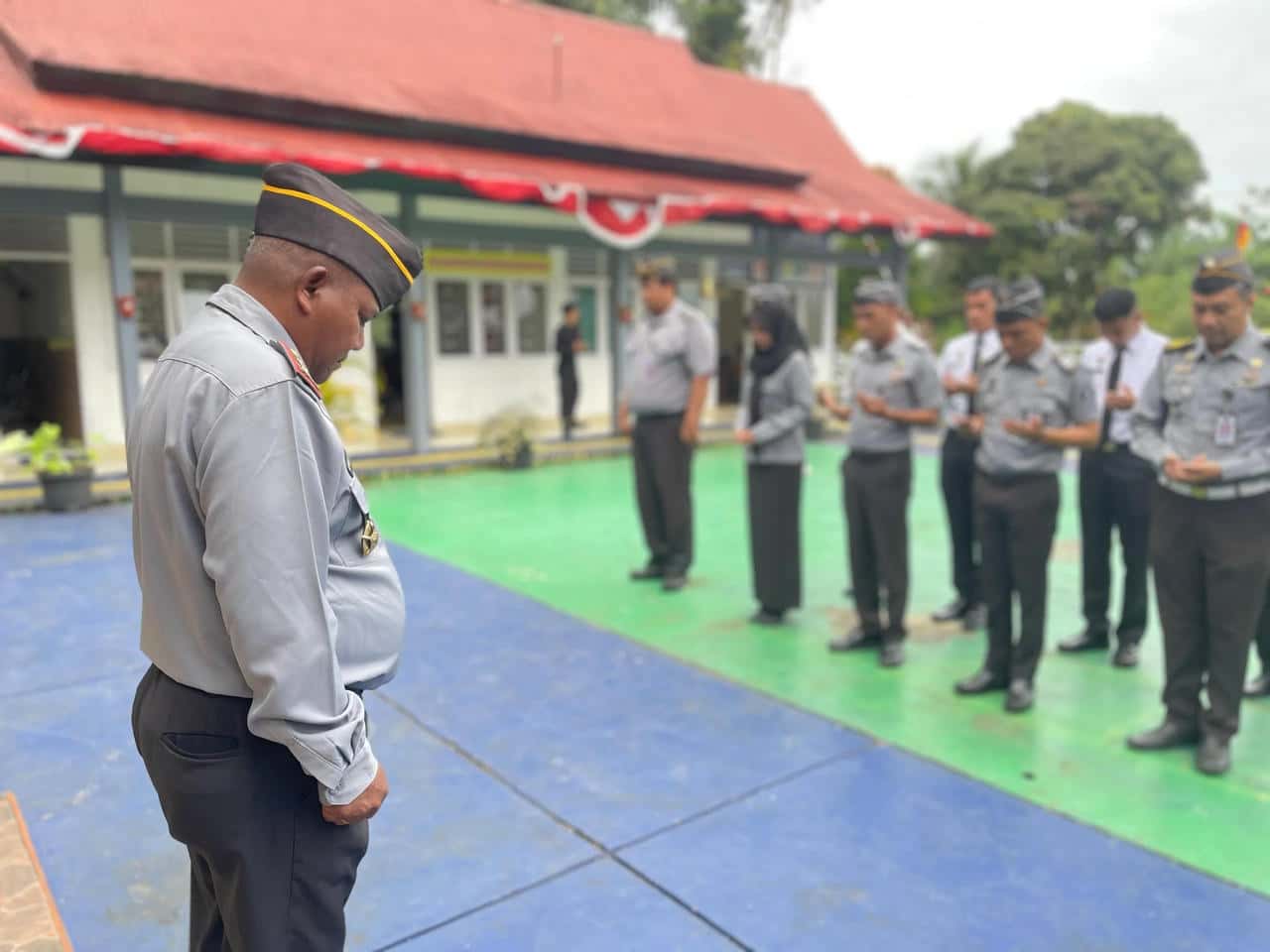 Lapas Terbuka Pasaman Gelar Apel dan Doa Bersama untuk Keselamatan Bangsa