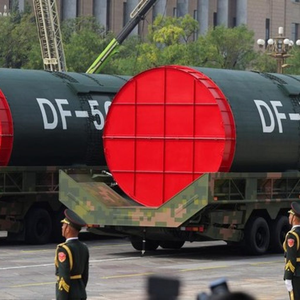 Modernisasi Senjata Nuklir China Parade Militer Menampilkan Tiga Jenis Rudal Balistik Baru