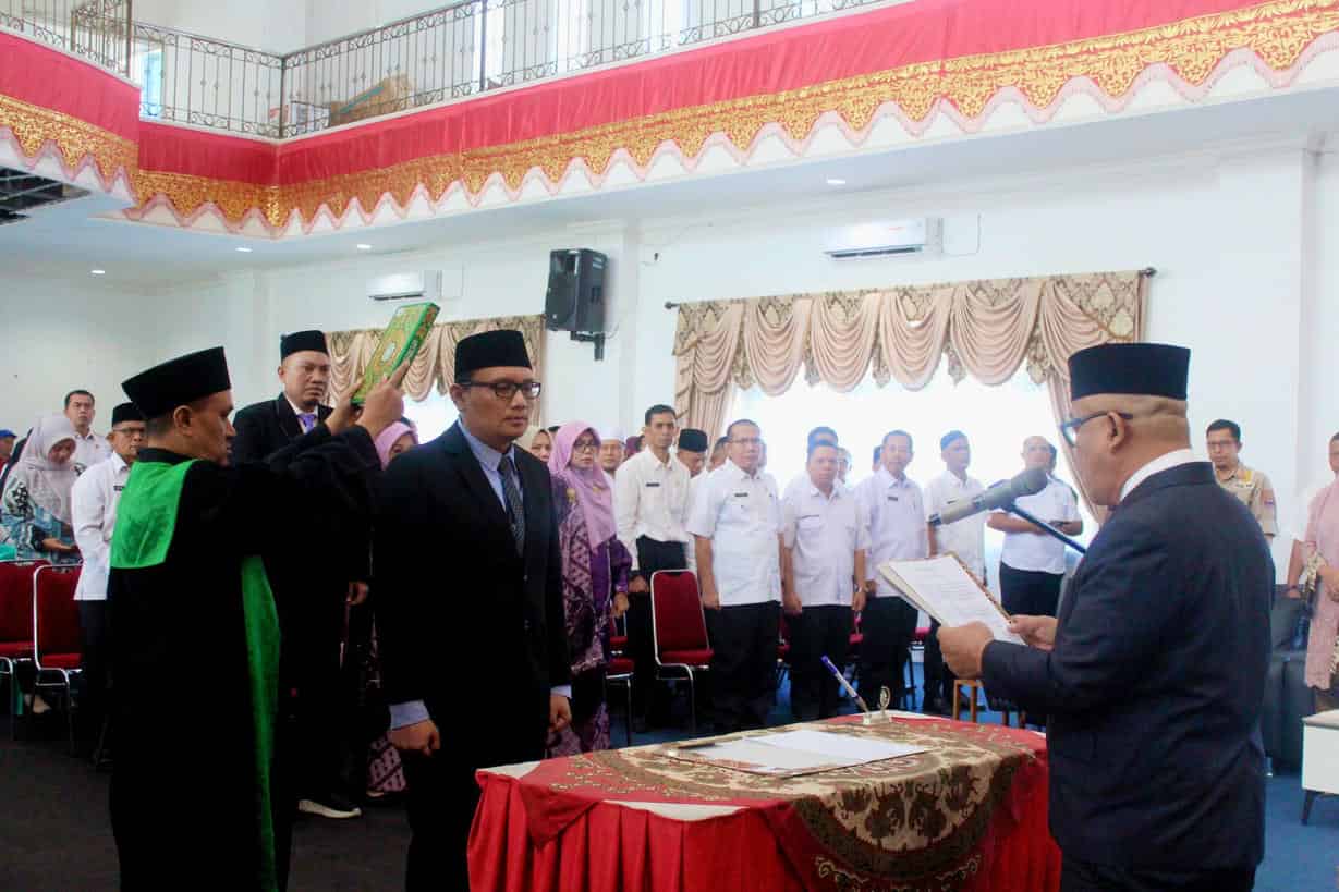 Pelantikan Sekda Definitif Bupati Pasbar Lantik Doddy San Ismail untuk Pimpin Efisiensi Anggaran Daerah