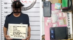 Penangkapan Spektakuler: Pengedar Sabu di Sijunjung Terciduk dengan 76 Gram Narkoba