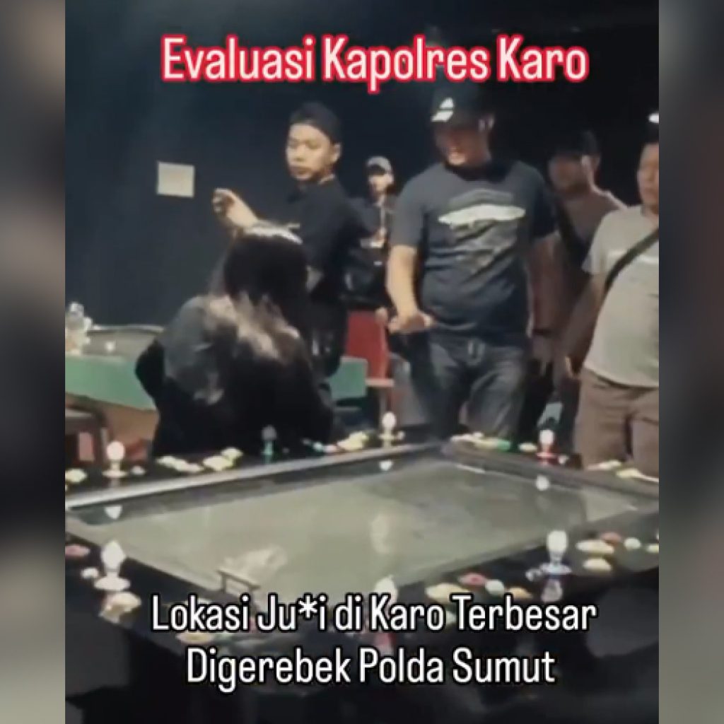 Penggerebekan Besar di Tanah Karo, Polda Sumut Sikat Habis Sarang Judi, Puluhan Pelaku Terjaring!