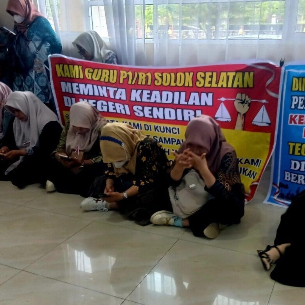 Ratusan Guru Honorer di Solok Selatan Berjuang Mencari Kepastian NIP dan P3K, Mengapa Prosesnya Lambat?
