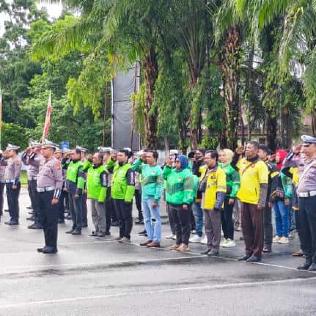 Ratusan Ojol di Riau Jadi Duta Keselamatan, Misi Baru Penyelamat Jalanan!