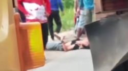 Sopir Truk Batu Bara Dikeroyok di Jalinsum Dharmasraya, Arus Lalu Lintas Terhenti Beberapa Kilometer