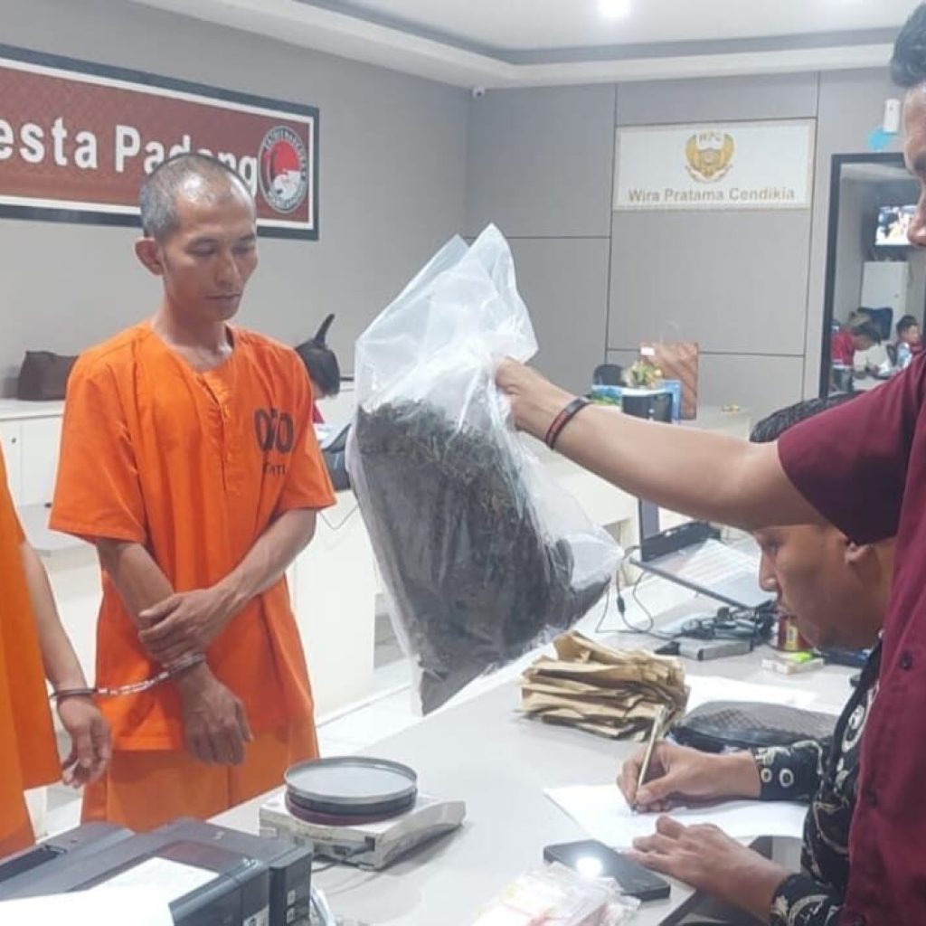 Tim Gabungan Berhasil Lumpuhkan Jaringan Narkoba di Padang dalam Semalam